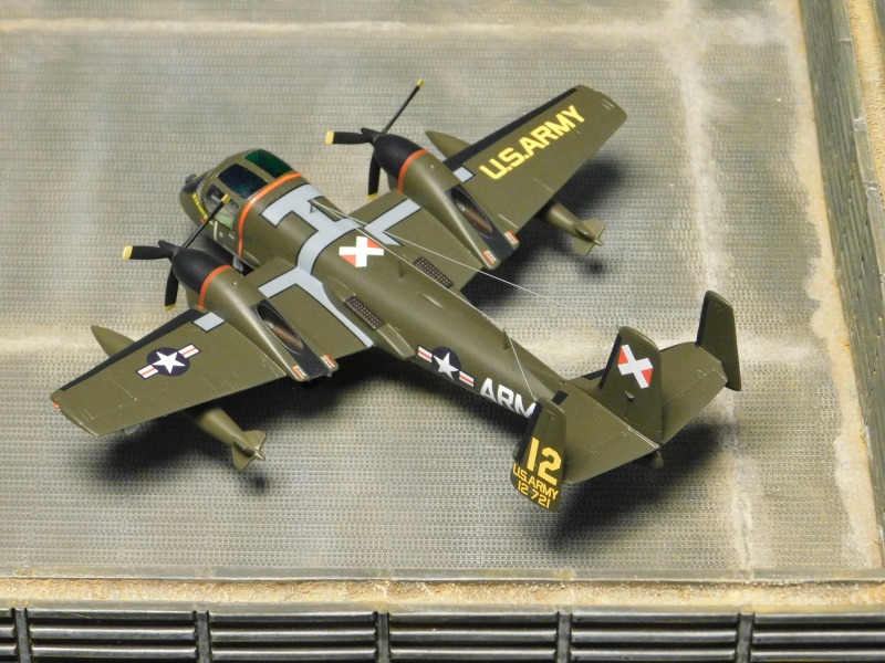 Vietnam Revetment Grumman OV-1C Mohawk BuNo 61-2721