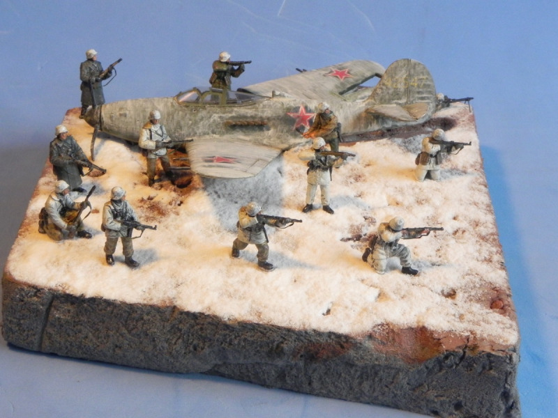 Deutsche Soldaten im Winter