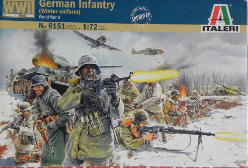 Deutsche Soldaten im Winter