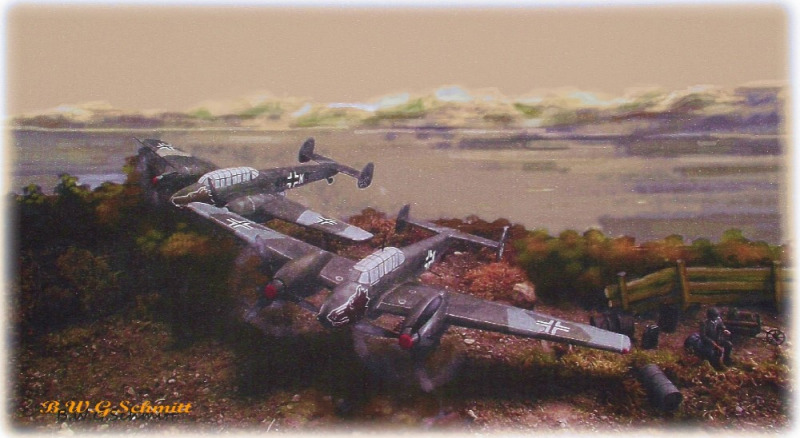 Bf 110 über Norwegen 1942