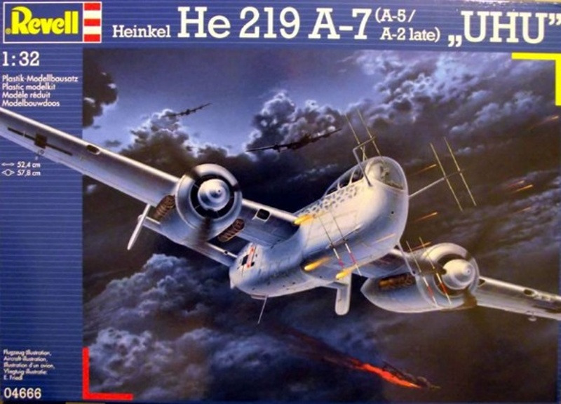 Revell 4666: Heinkel He 219A-7 Uhu 1:32