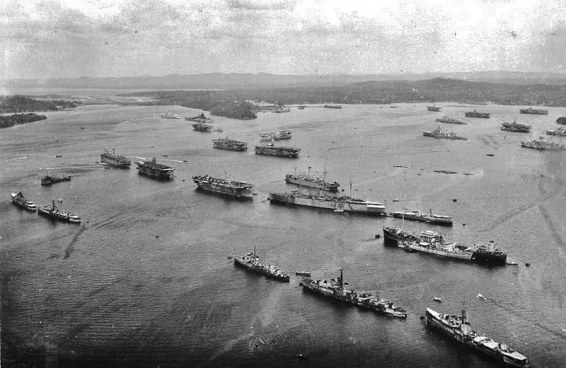 Einheiten der British Pacific Fleet