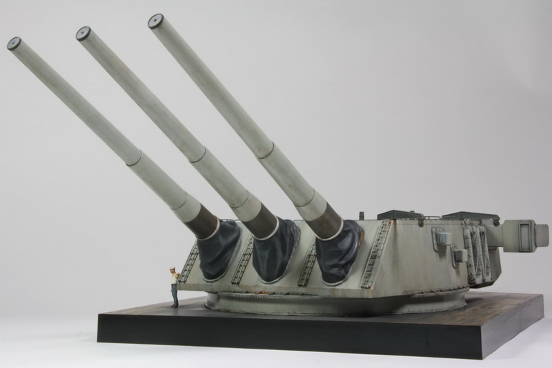 40,6 cm Turm I der USS Missouri