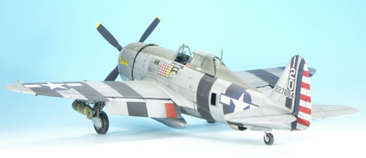 Republic P-47D-25-RE Thunderbolt Razorback