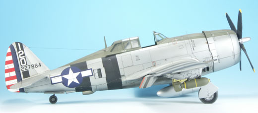 Republic P-47D-25-RE Thunderbolt Razorback
