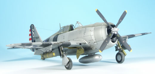 Republic P-47D-25-RE Thunderbolt Razorback