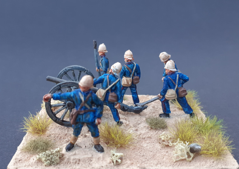 Britische Artillerie