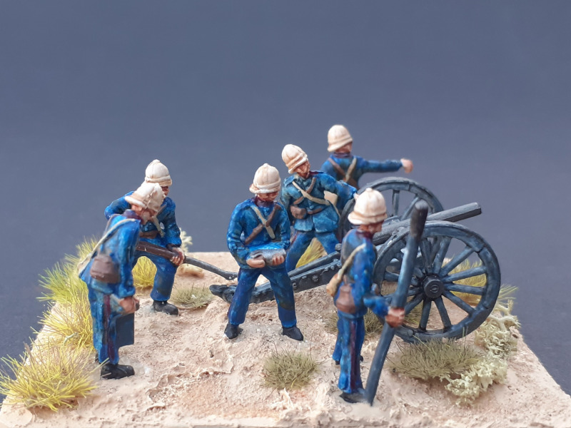 Britische Artillerie