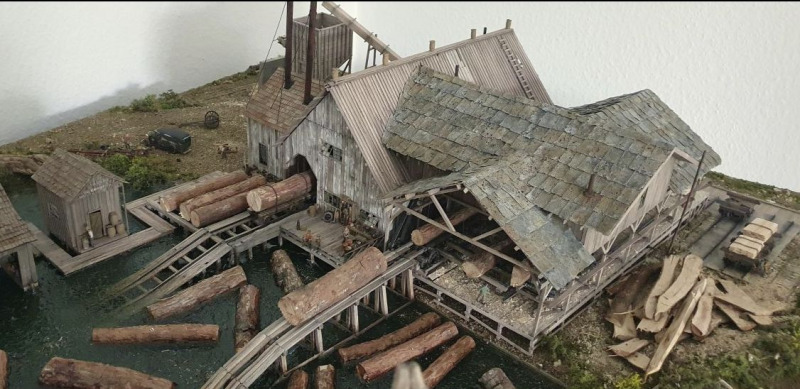  „The Twin Mills at Deer Creek” – ein Diorama des Amerikanischen Herstellers Sierra West Scale Models 