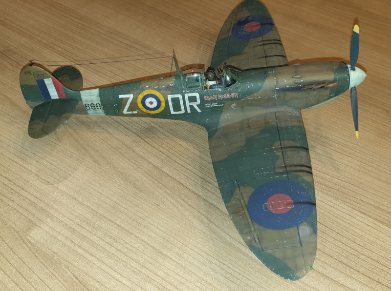 Spitfire Mk.II "Iron Maiden Aces High"