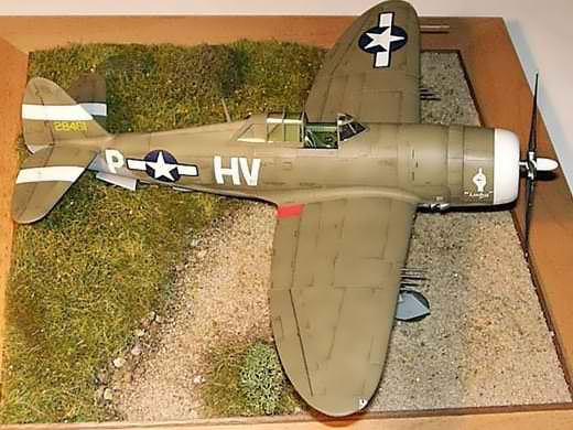 Republic P-47D-22-RE Thunderbolt Razorback