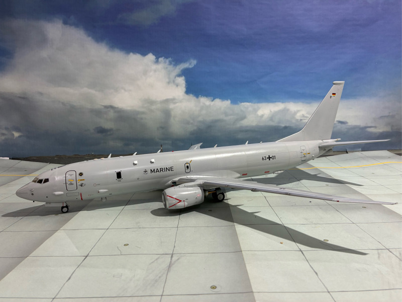 Das neugebaute P-8-Modell in seiner ganzen Pracht.