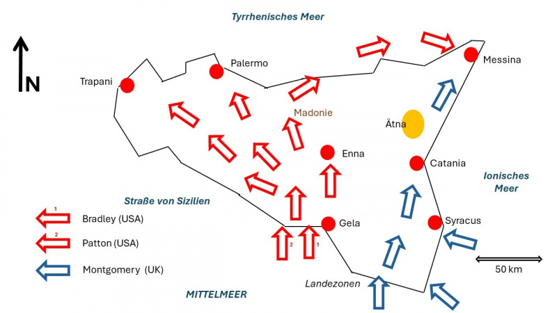 Kartographie: Autor (1:1.250.000, stark vereinfacht)