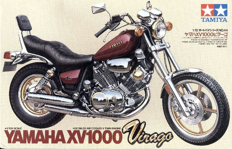 Tamiya Yamaha XV1000 Virago Chopper/Cruiser 