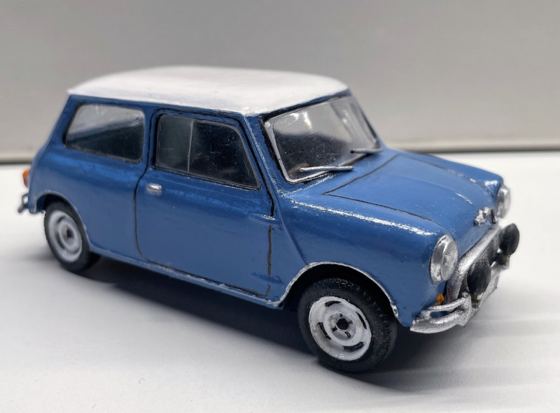 Sechs mal Mini à la Airfix