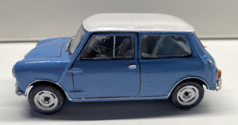 Sechs mal Mini à la Airfix