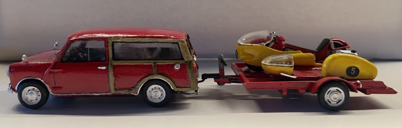 Sechs mal Mini à la Airfix
