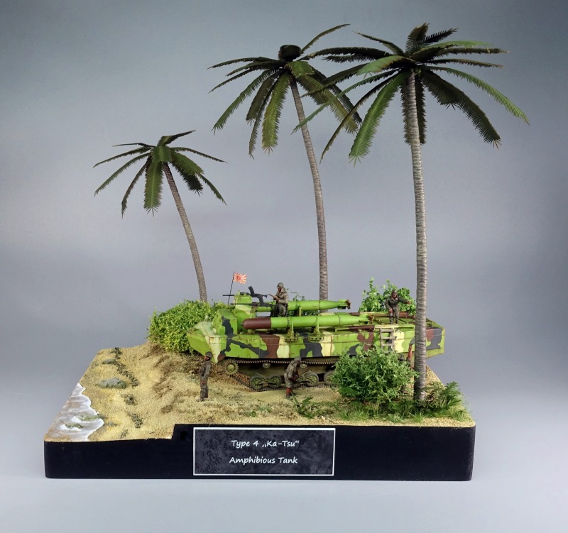 Die Gesamtansicht des fertigen Dioramas