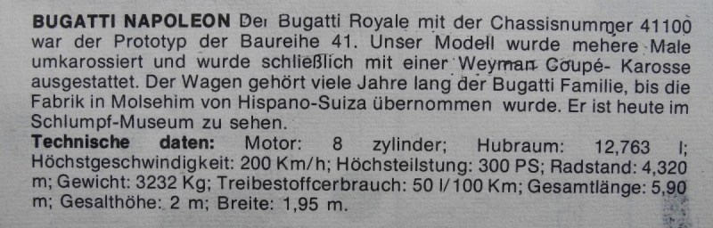 Facsimile aus der Bauanleitung von Italeri