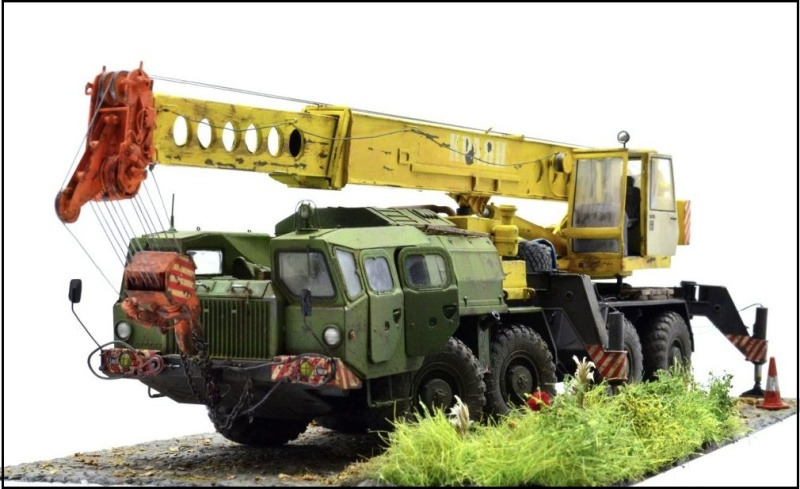 MAZ-543 von Trumpeter mit KS6571 von Panzershop 