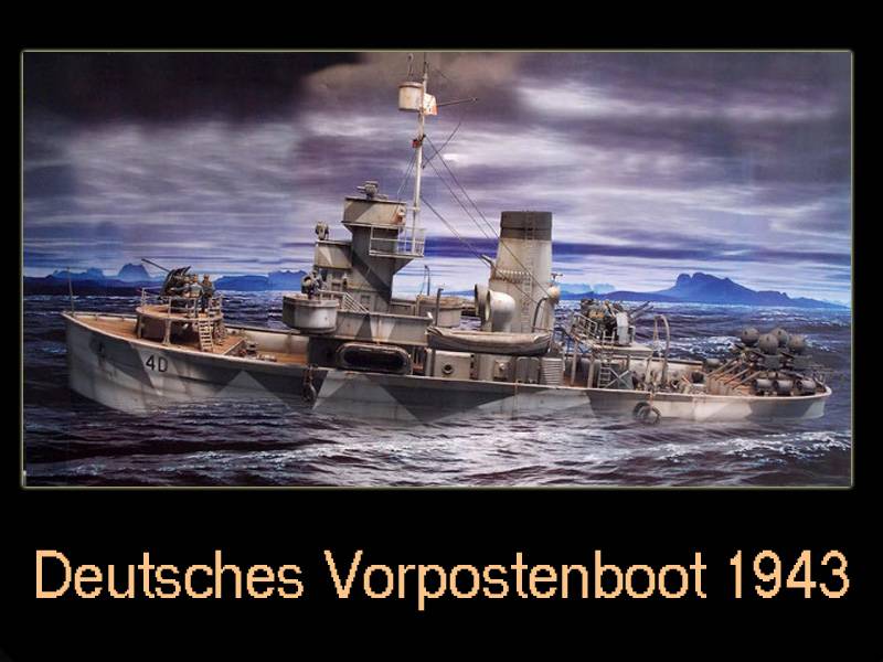 Das Deutsche Vorpostenboot wurde eindrucksvoll auf diesem Bild von Andreas Coenen in Szene gesetzt.