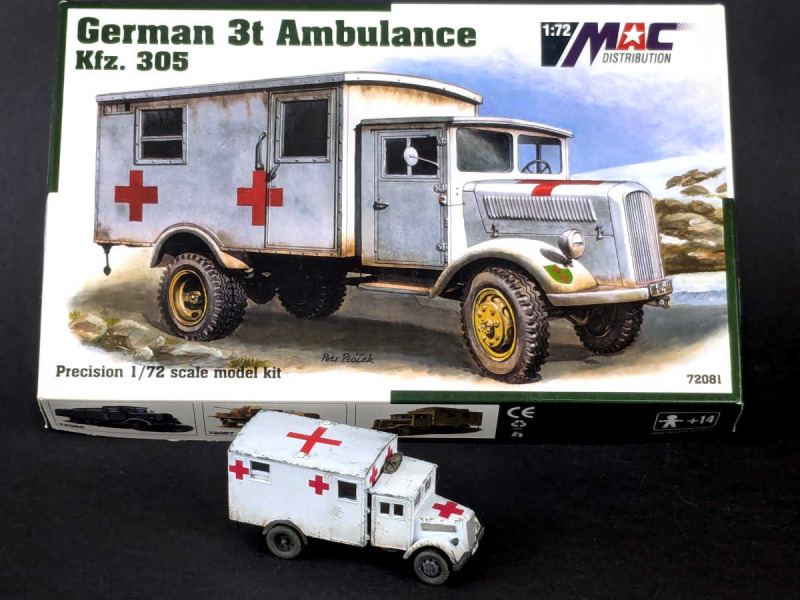 German 3t Ambulance Kfz. 305