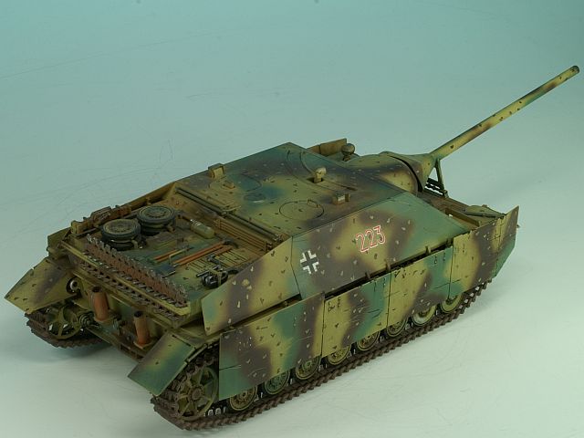 Der Jagdpanzer IV mit 7,5cm Kwk L70 von Tamiya.