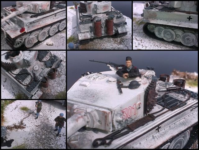 Panzerkommandant von Caesar Miniatures, ebenfalls in 1:72