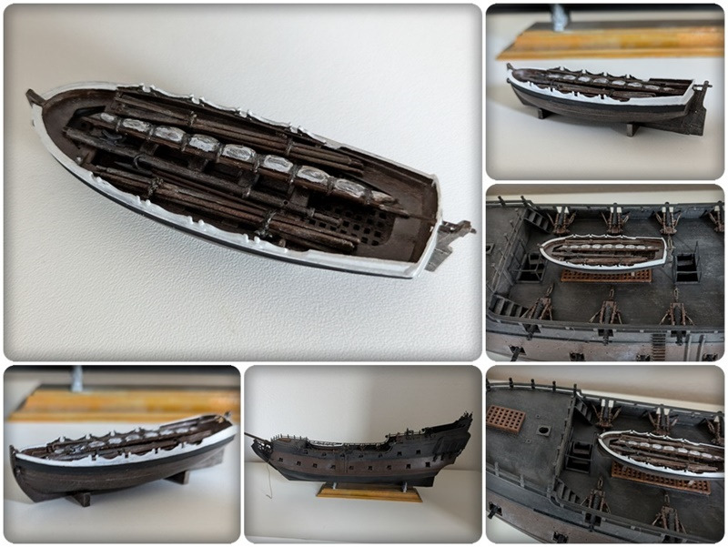 Alleine das Beiboot ist so gut detailliert, dass es einen eigenen Eintrag auf MV verdient hätte