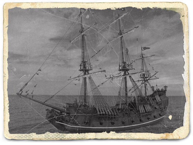 Piratenschiff „Black Skull“