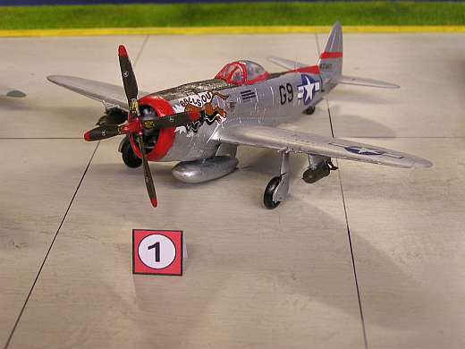 P-47 D-30 Balls Out erstes Modell von Hendrik Lukossek