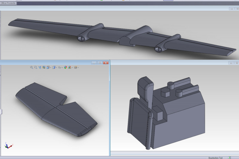 Screenshot vom CAD-Ergebnis