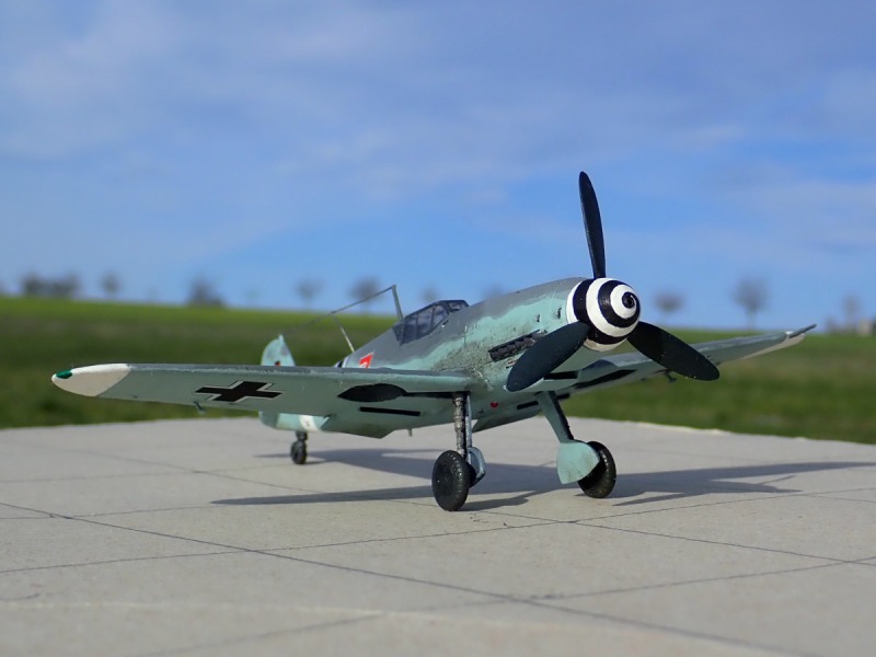 Bf 109G-4 „Rote 7“