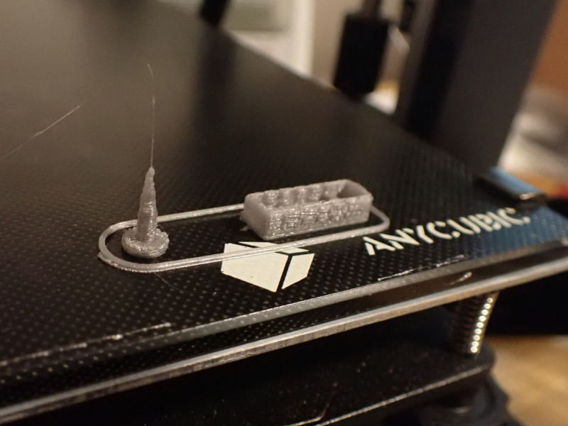 Die Teile aus dem 3D-Druck