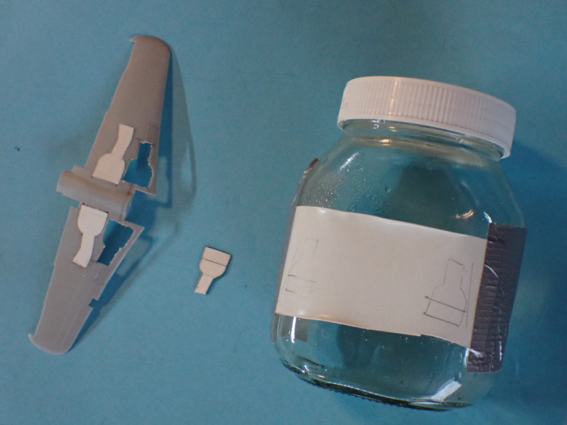 Tragfläche, Thermoform für Klappen