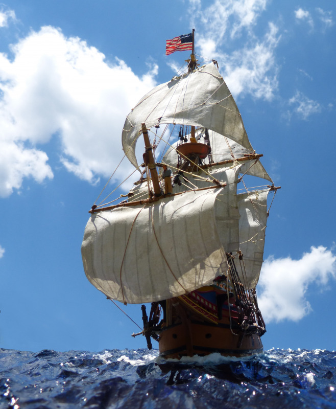 Mayflower II sails again!