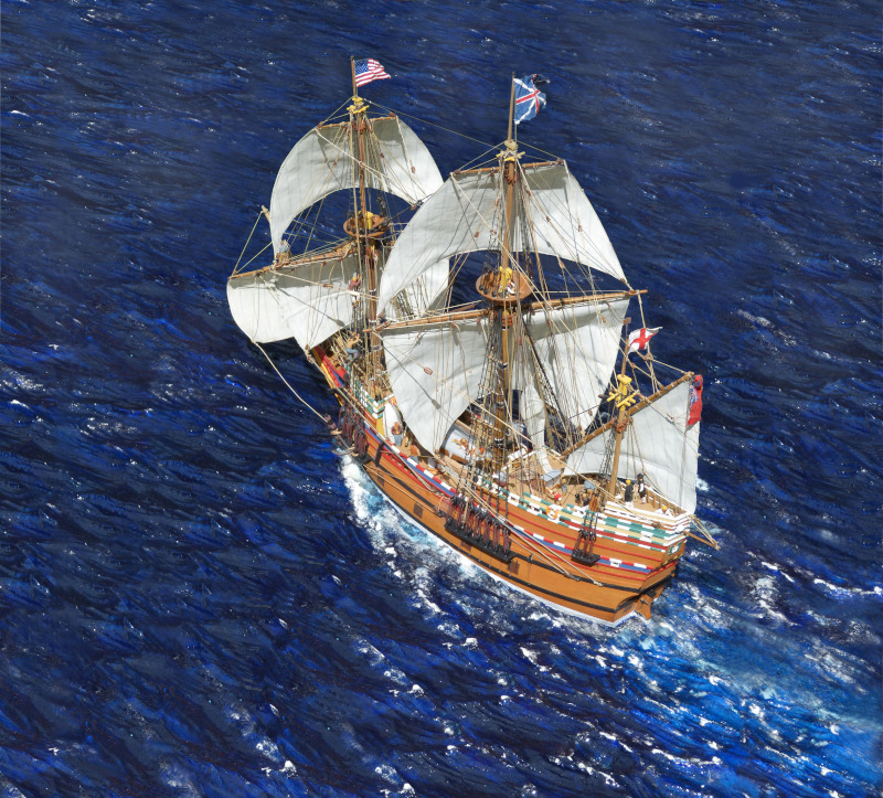Mayflower II sails again!
