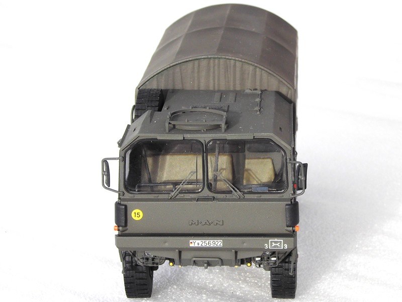 Lkw 5t mil glw MAN Typ 461 (Pritsche, mit Winde)