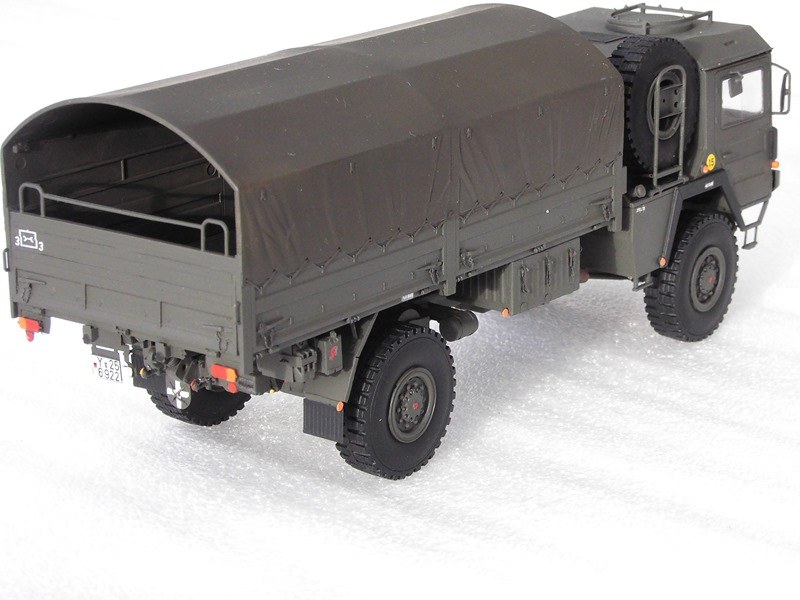 Lkw 5t mil glw MAN Typ 461 (Pritsche, mit Winde)