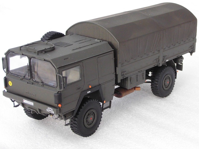 Lkw 5t mil glw MAN Typ 461 (Pritsche, mit Winde)
