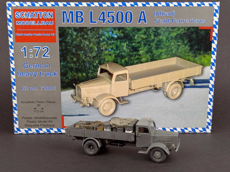 MB L 4500 A (Allrad) Stahlfahrerhaus