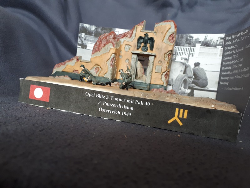 Opel Blitz 3 Tonner mit PaK 40