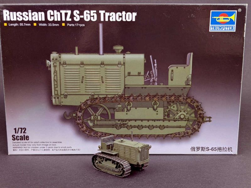 ChTZ S-65 mit deutschem 5 Tonnen Einheitsanhänger