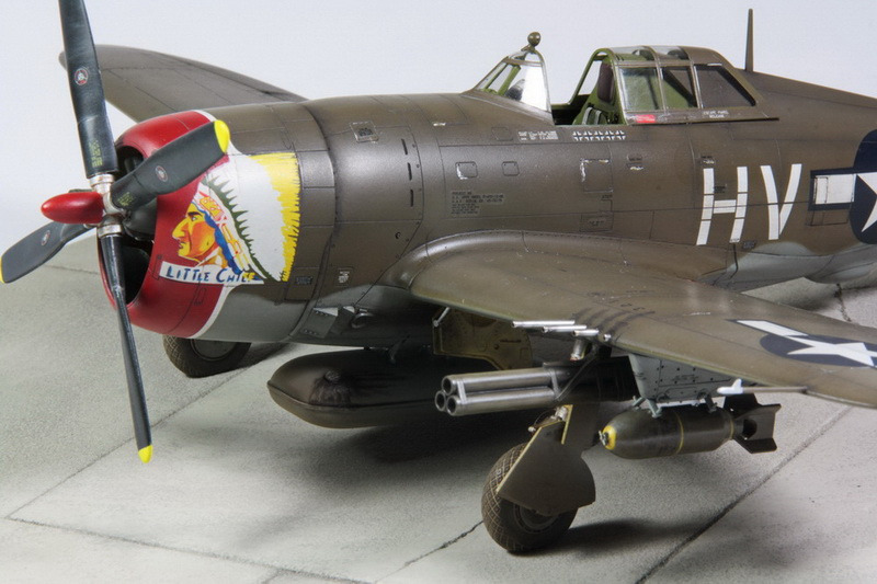 Republic P-47D-15-RE Thunderbolt Razorback