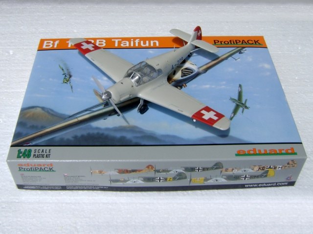 Modell Me-108 B Taifun A-209 gebaut aus dem Eduard ProfiPack Bausatz
