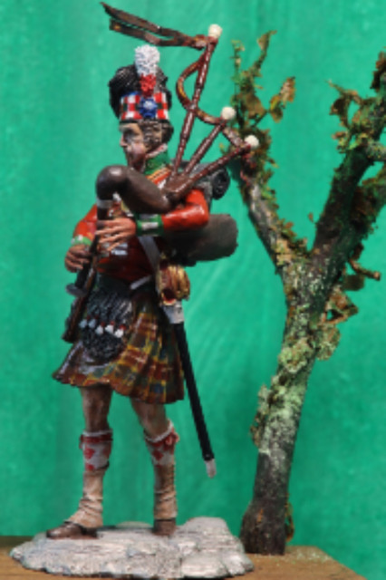 Piper der 79th Cameron Highlanders