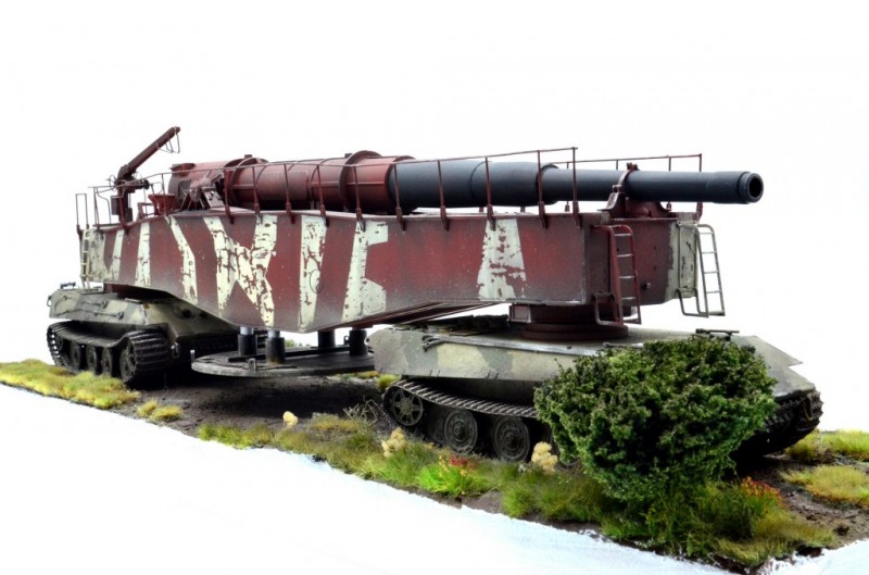 28 cm Kanone auf E-75 Lastenträger