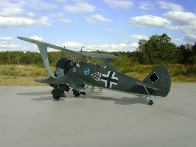 Modell Henschel Hs 123 A-1