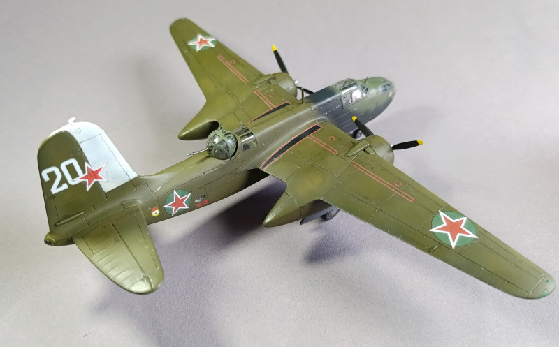 Douglas A-20 B "Havoc" mit UTK-1 Turm