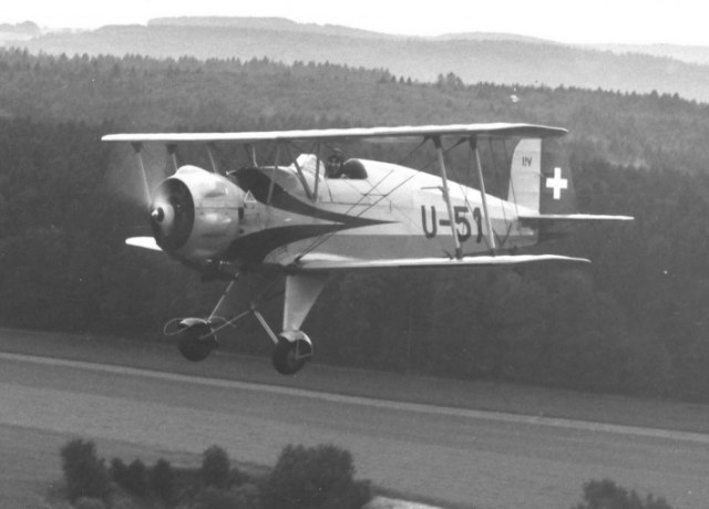 Die U-51 wurde 1937 als erste Jungmeister direkt von Bücker in die Schweiz geliefert